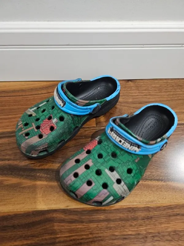 Кроксы crocs minecraft 13 размер