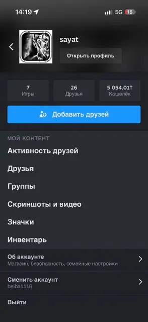 Стим акк с праймом и с играми — Астана — 5 000 ₸