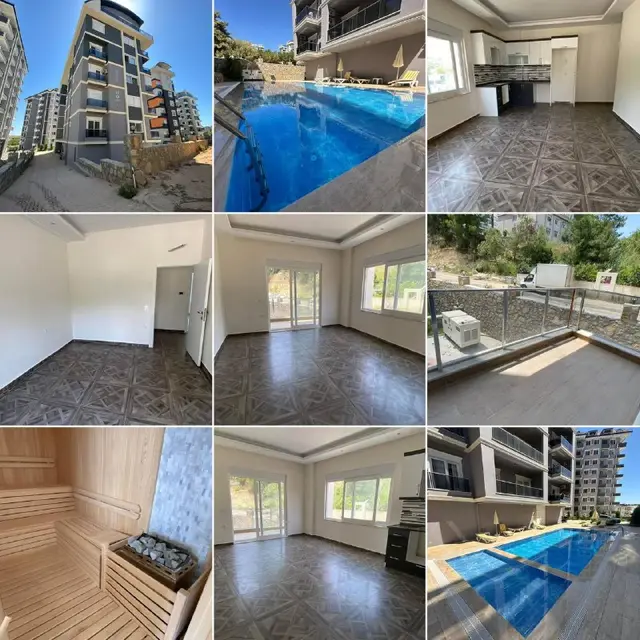 1+1, 50 м², 1-й этаж, Авсаллар — Анталия — 55 000 €