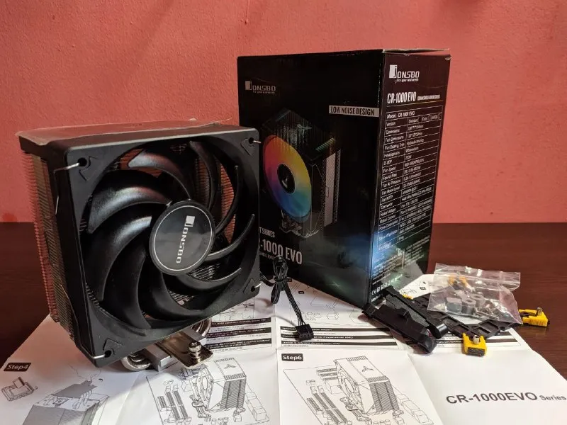 Jonsbo cr-1000 evo Pc вентилятор процессора
