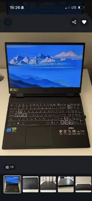 Acer nitro 5 rtx4060 i5 16 512 — Astana