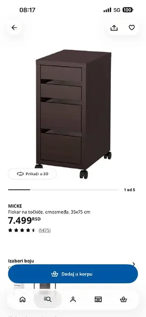 Тумба Икея ikea — Белград — 3 500 дин