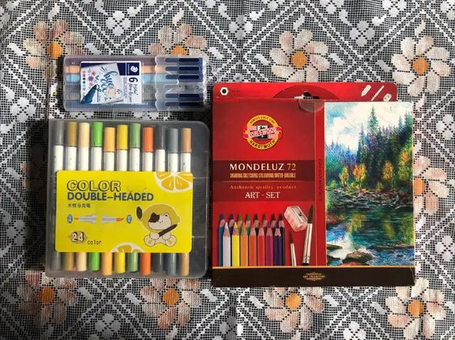 Акварельные карандаши Koh-I-Nor Mondeluz — Батуми — 60 ₾
