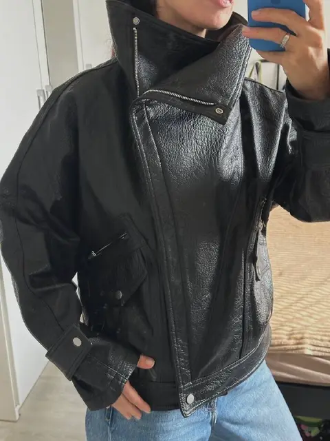 Новая эффектная куртка Zara экокожа XS — Тбилиси — 200 ₾