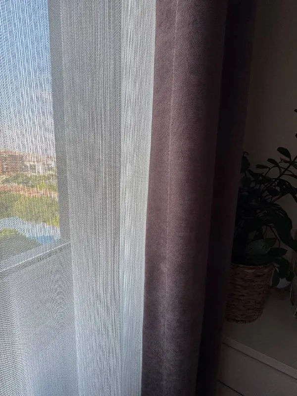 Комплект штор (шили на заказ)