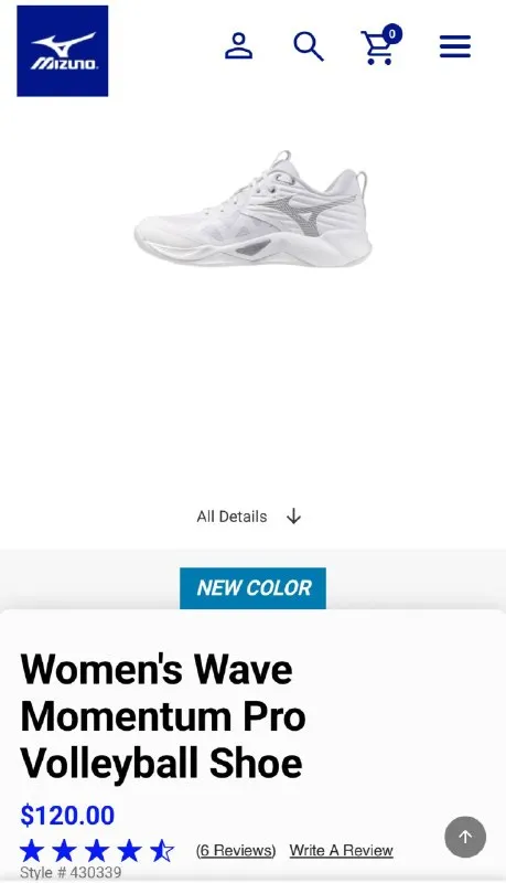 Mizuno Wave Momentum Pro Mid