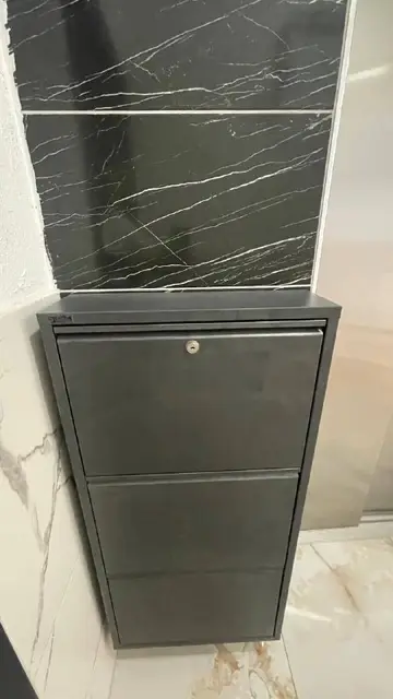 Металлическая обувница с замком — Анталия — 1 500 ₺