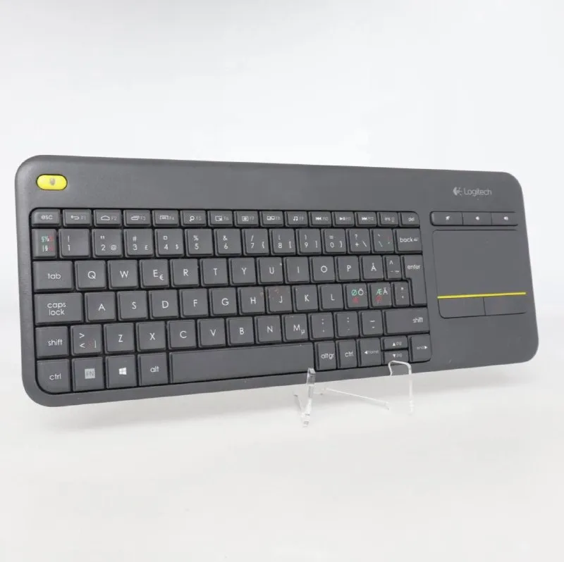 Logitech K400 Plus Wireless Touch Keyboard Black