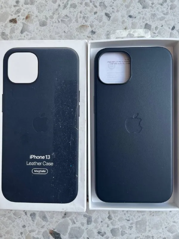 Оригинальные кожаные чехлы на iPhone 13