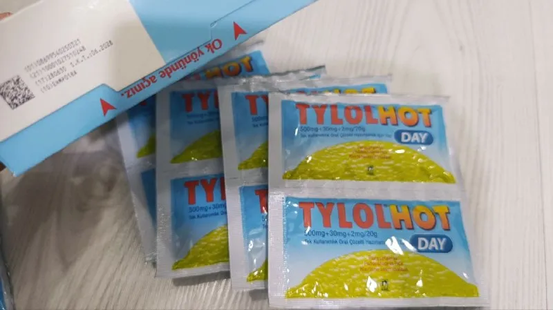 Порошок от гриппа и простуды