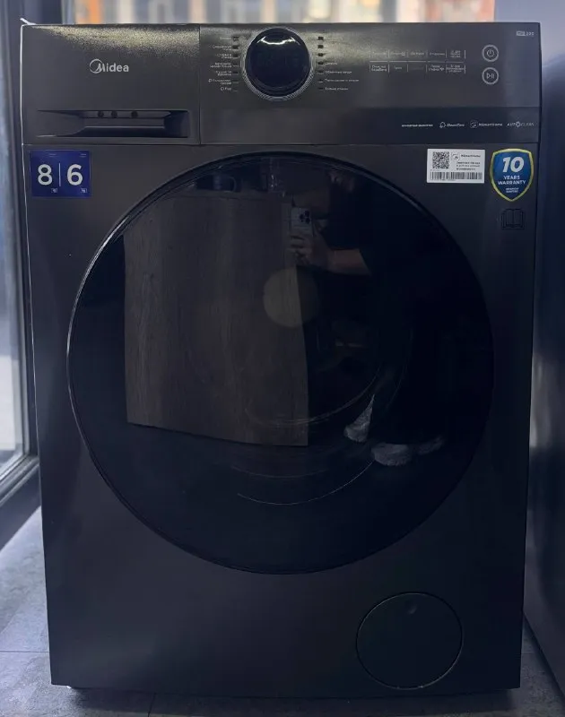Стирально-сушильная машина Midea MF200D80WB/T 2 в 1