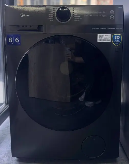 Стирально-сушильная машина Midea MF200D80WB/T 2 в 1 — Батуми — 1 000 ₾