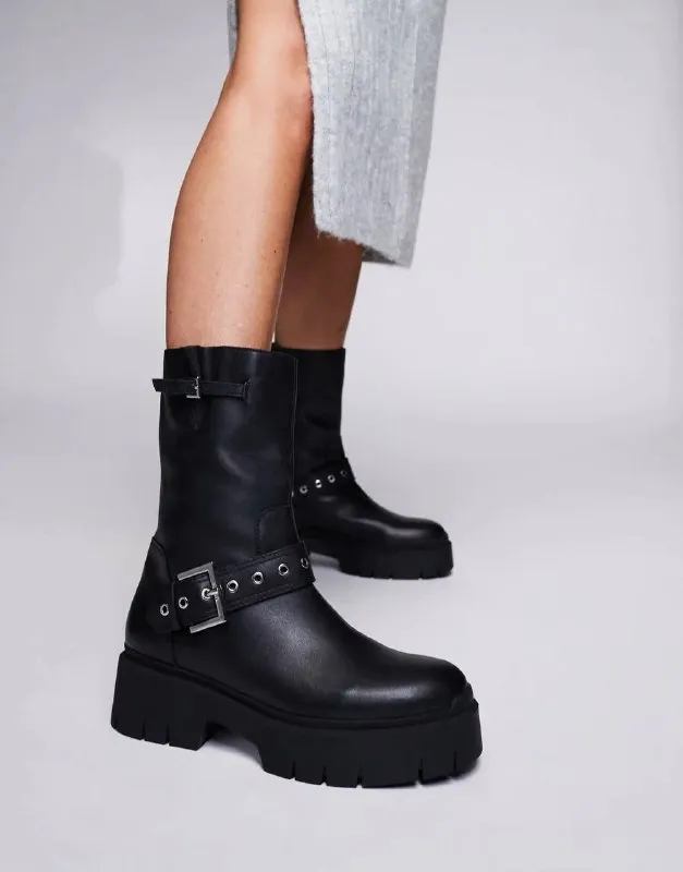 HUGO чёрные biker boots (оригинал)