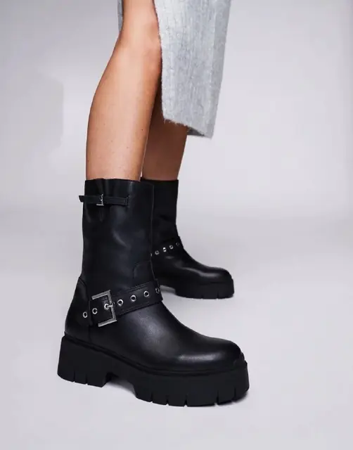 HUGO чёрные biker boots (оригинал) — Тбилиси — 230 ₾