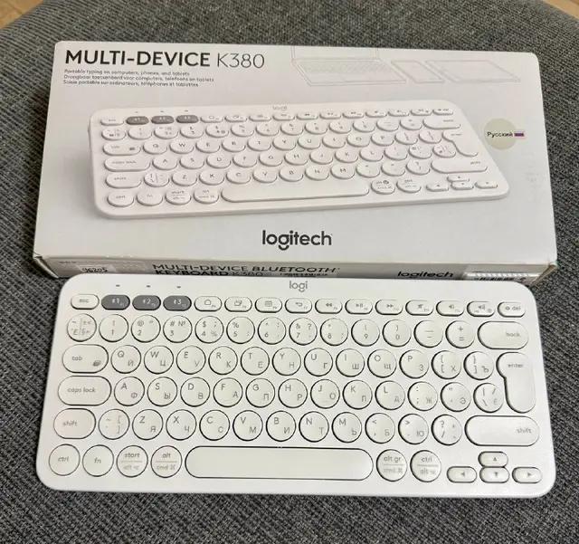 Клавиатура MULTI-DEVICE BLUETOOTH® KEYBOARD K380 — Батуми — 90 ₾