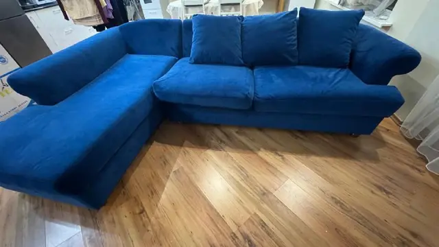 Диван — раскладной, велюр — Almaty — 330,000 ₸