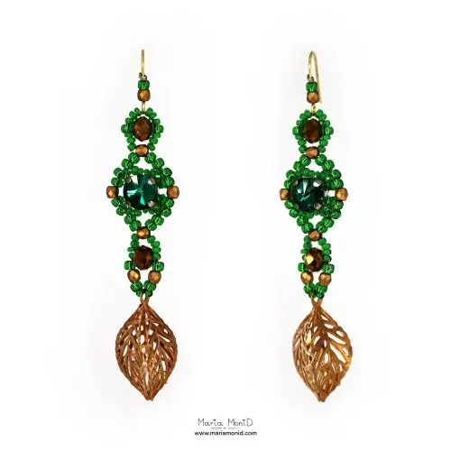Серьги «Gold leaf» — Tbilisi — 145 ₾