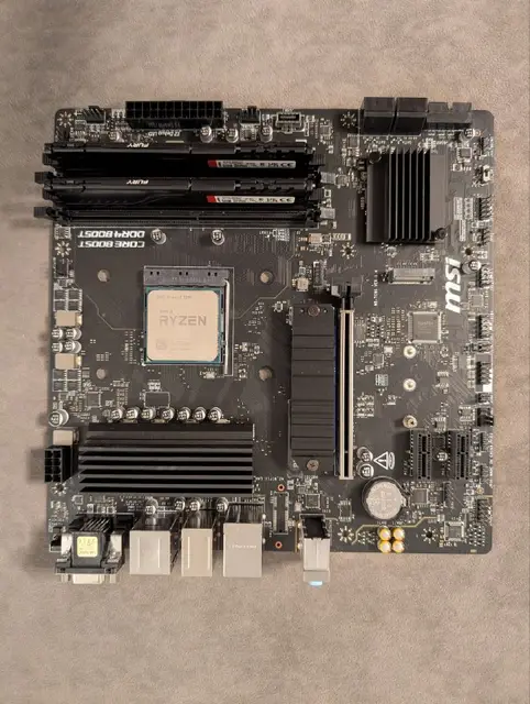 Комплект Ryzen 5 5500, B550M PRO-VDH, 16 GB DDR4 — Батуми — 650 ₾
