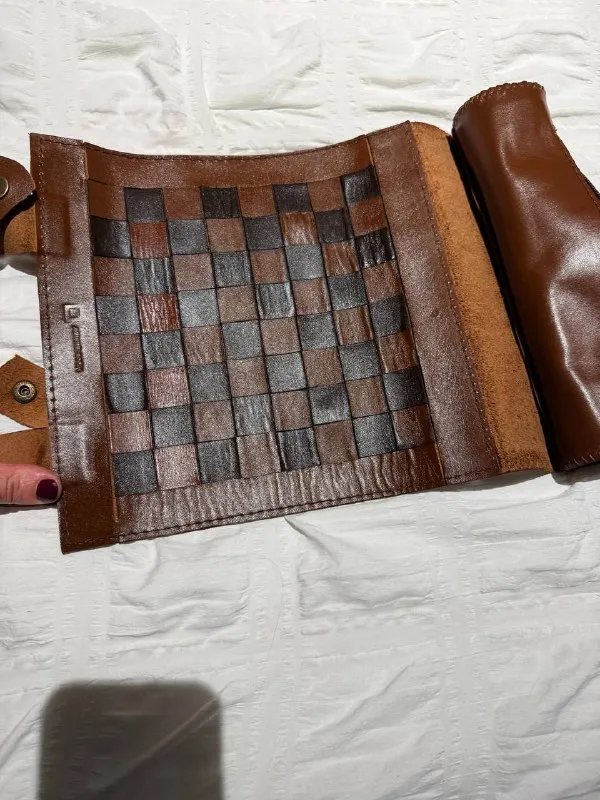 Leather chest
