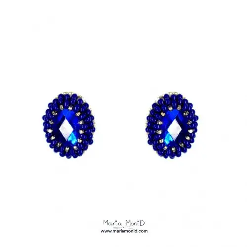 Серьги-гвоздики «Сапфир» — Tbilisi — 134 ₾