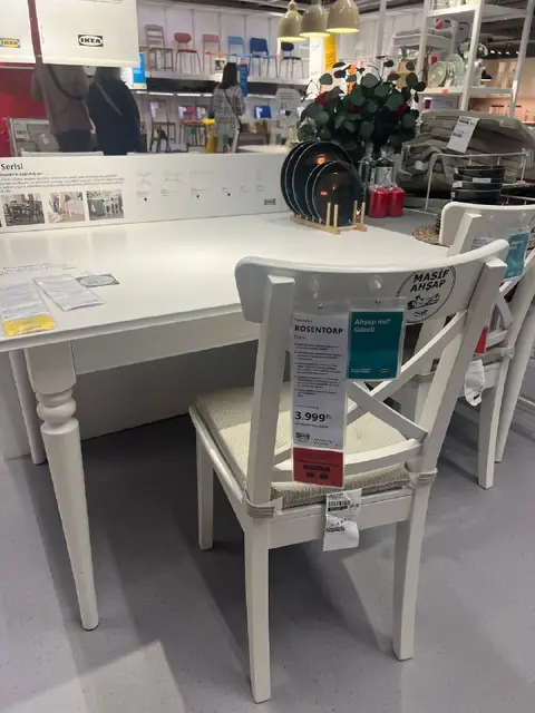 6 стульев с подстилками — Antalya — 1,900 ₺