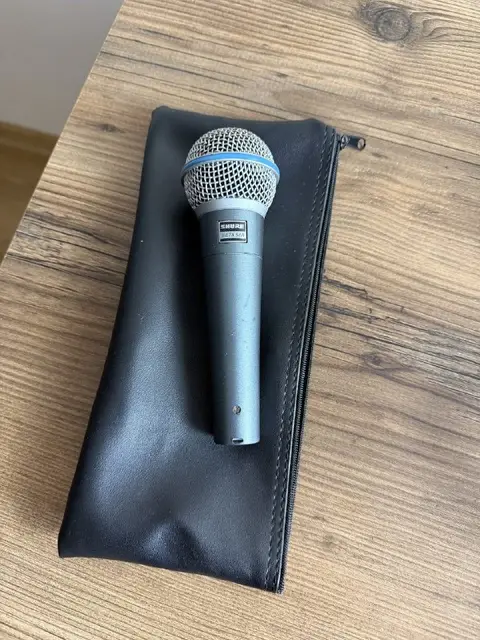 Микрофон Shure Beta 58A + чехол — Тбилиси — 250 ₾