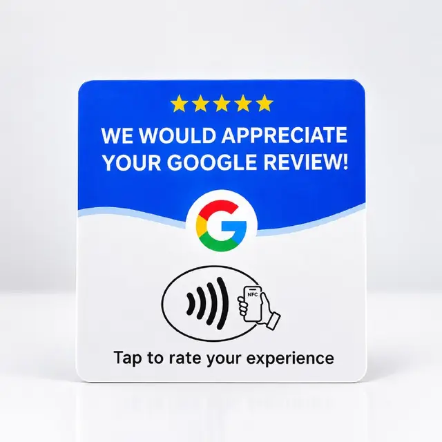 NFC-карта для быстрого получения отзывов в Google — Тбилиси — 30 ₾