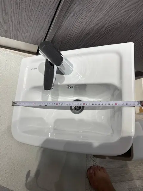 Раковина 34/45 со смесителем и сифоном — Батуми — 130 ₾