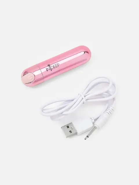 Перезаряжаемая вибропуля (вибратор) indeep clio pink — Тбилиси — 70 ₾