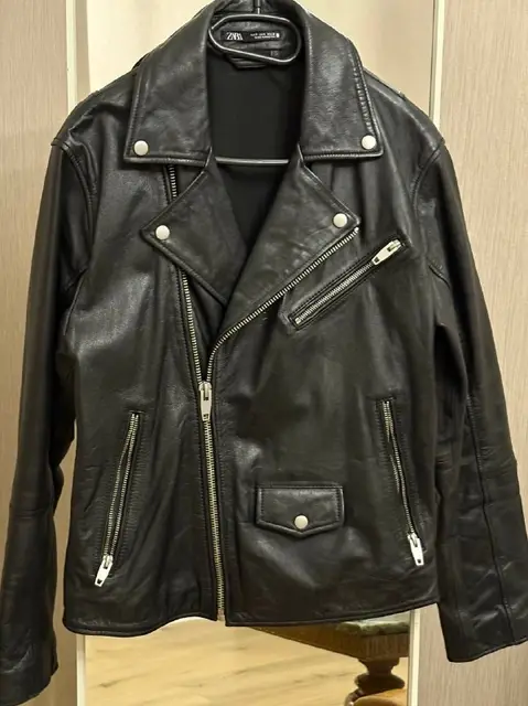 Кожаная куртка Zara — Тбилиси — 190 ₾