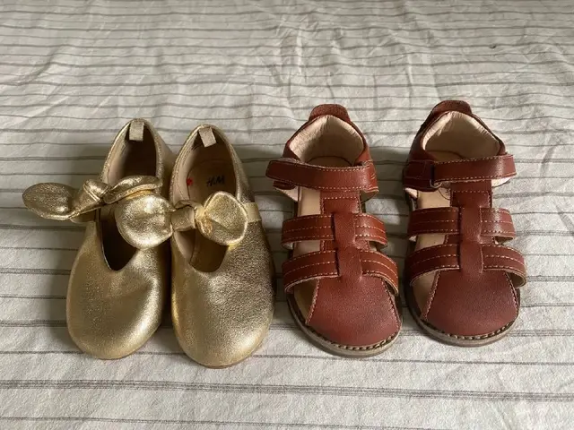 Золотые балетки H&M 28 размер — Tbilisi — 30 ₾