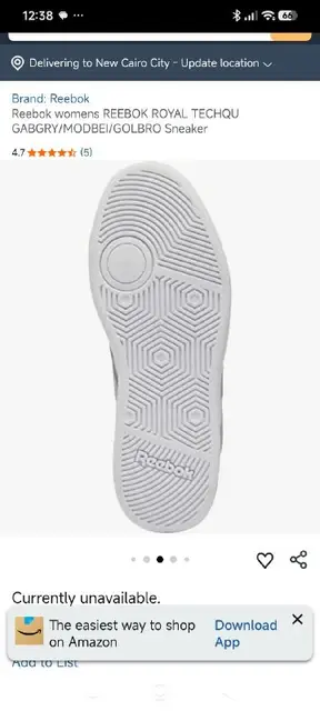 Кожаные кеды Reebok Royal Techque T — Батуми — 40 ₾