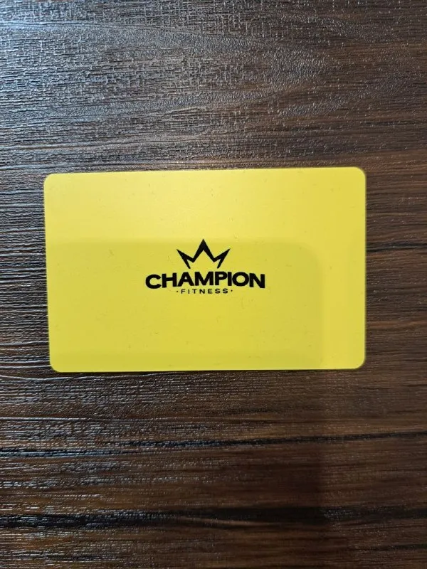Годовой безлимит в Champion Fitness