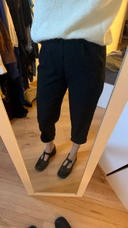 Черный брюки comme des garcons