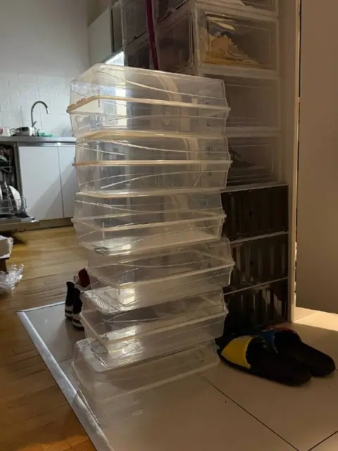 10 контейнеров для обуви — Istanbul — 800 ₺