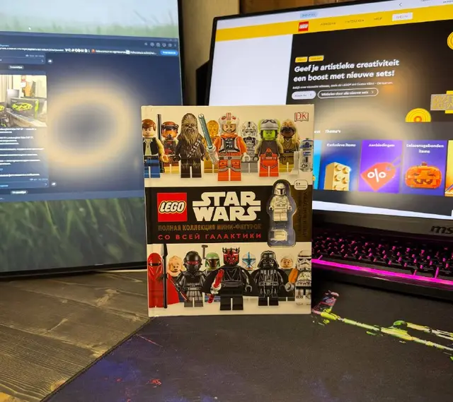 Энциклопедия «LEGO Star Wars. Полная коллекция мини-фигурок со всей галактики» — Тбилиси — 10 000 ₾