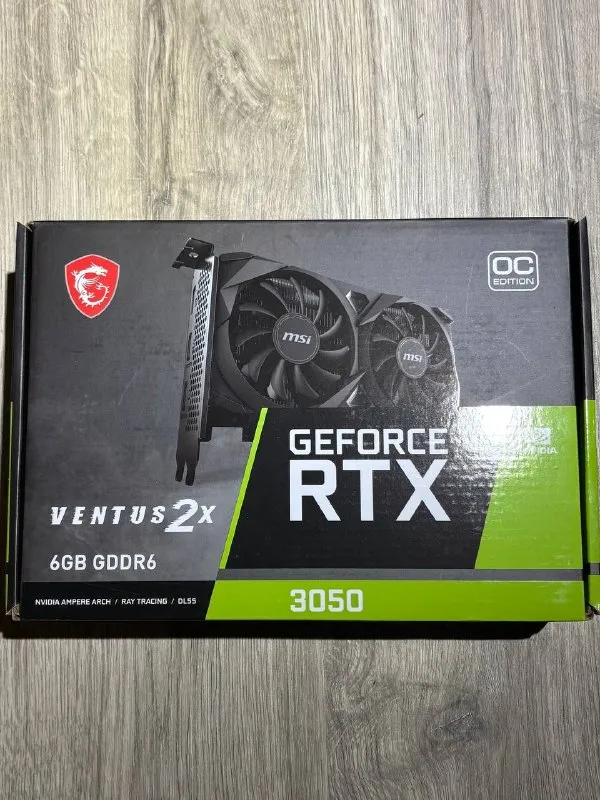 RTX geforce 3050 6GB