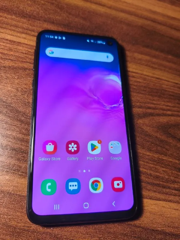 Samsung Galaxy s10e 128gb snapdragon