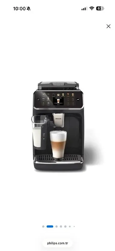 Кофемашину Philips LatteGo 5500