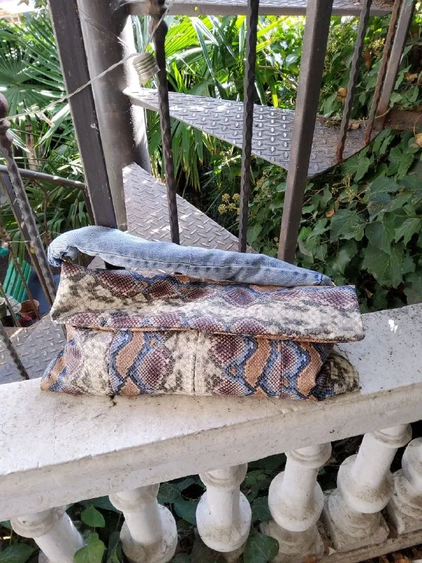 Сумка-клатч upcycling