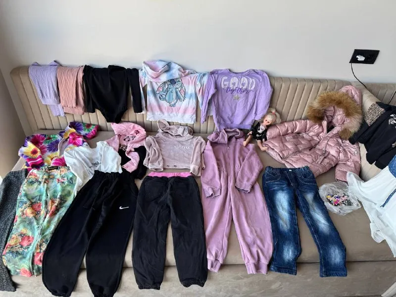 Пакет вещей на девочку 4-5 лет