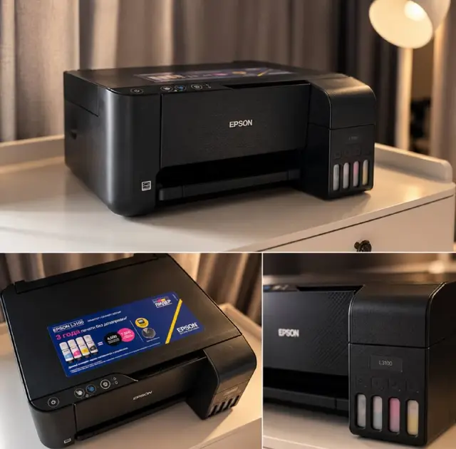 Цветной принтер Epson EcoTank L3100 — Batumi — 290 ₾