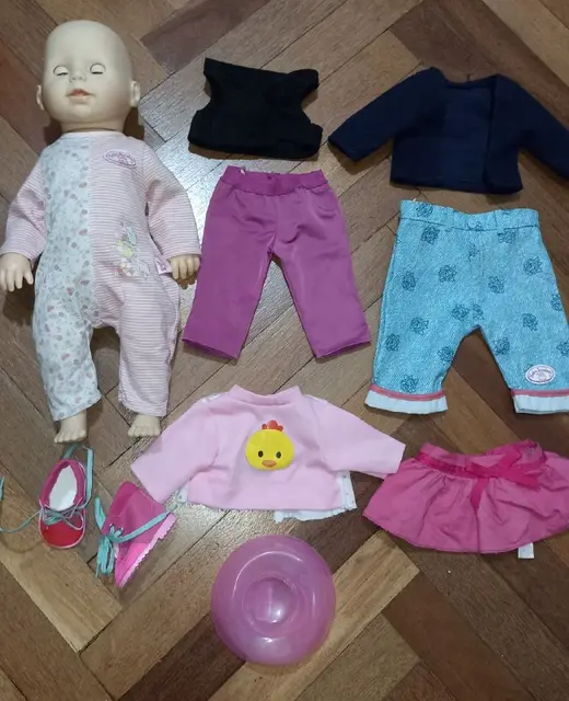 Кукла Anabel с одеждой, ботинками, горшком — Тбилиси — 40 ₾