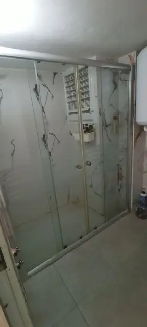 Перегородка для душа стеклянная на проем 1 54 — Antalya — 500 ₺