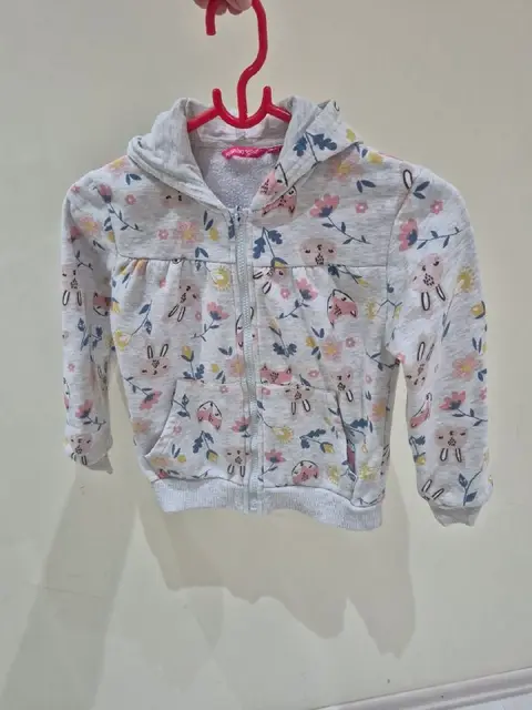 Кофта / толстовка на замке для девочки — Анталия — 200 ₺
