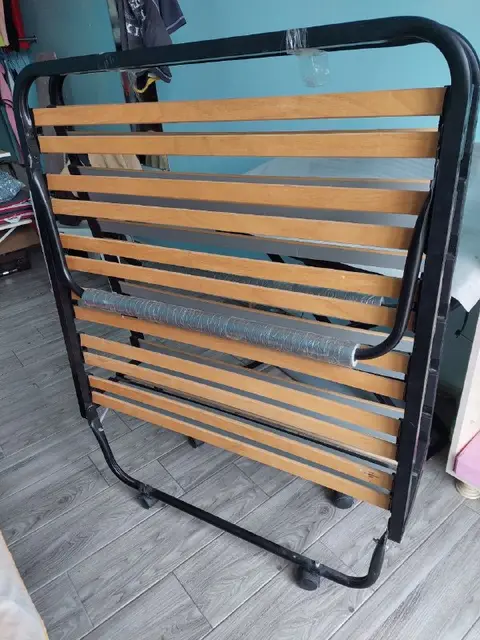 Прочная раскладушка с матрасом — Батуми — 145 ₾