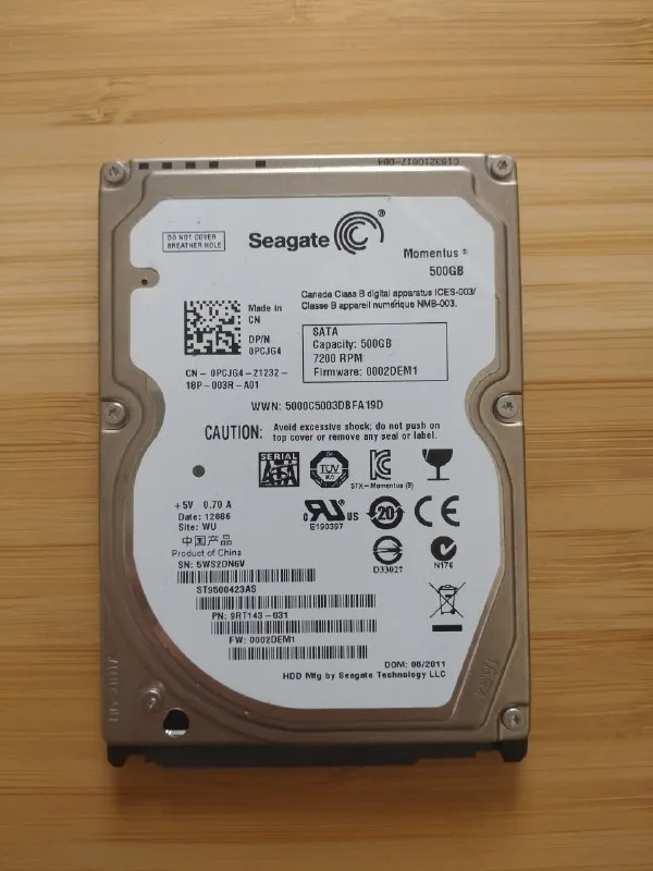 Seagate Momentus 7200.5 ST9500423AS