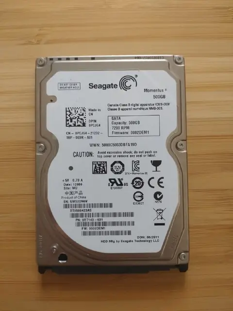 Seagate Momentus 7200.5 ST9500423AS — Antalya — 500 ₺