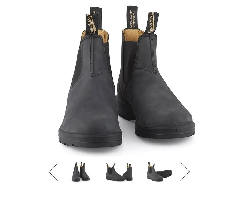 Ботинки Blundstone #587 Rustic Black