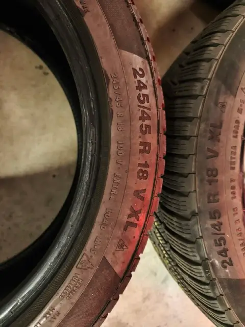 RunFlat шины 245/45/R18 Continental WinterContact — Belgrade — 10,000 din